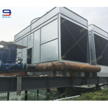 291 Ton High Efficient Steel Open Cooling Tower for Process Water Cooling